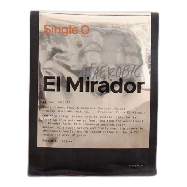 El Mirador, Bolivia, product image from the roaster