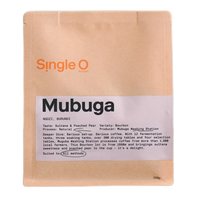 Burundi Mubuga, Ngozi, product image from the roaster