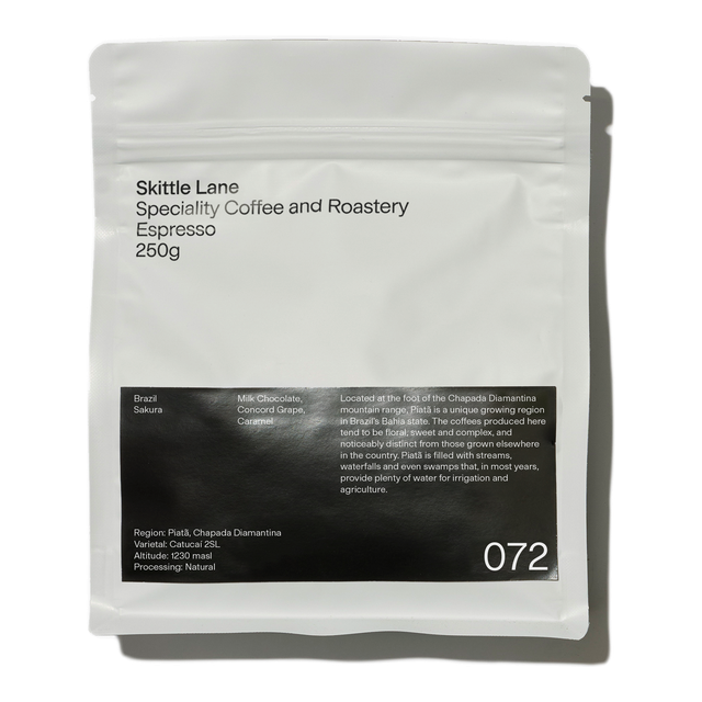 Espresso Brazil Sakura Natural (072), product image from the roaster