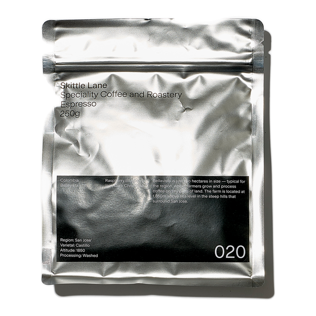 Espresso Colombia Bellavista (020), product image from the roaster