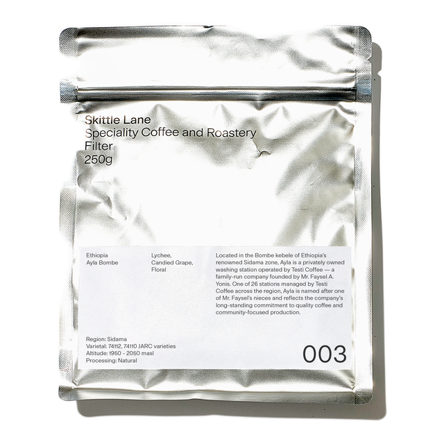 Ethiopia Ayla Bombe Washed (003), product image from the roaster