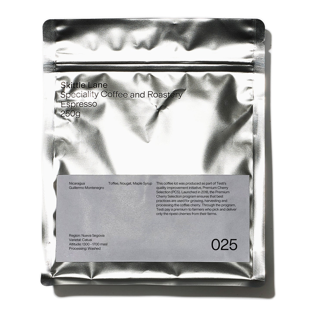 Espresso Nicaragua Guillermo Montenegro (025), product image from the roaster