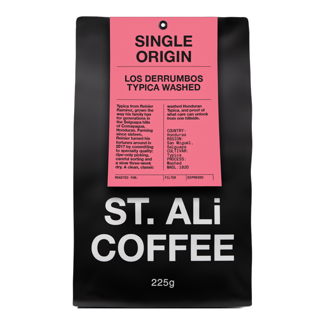Honduras | Los Derrumbos Typica Washed, product image from the roaster