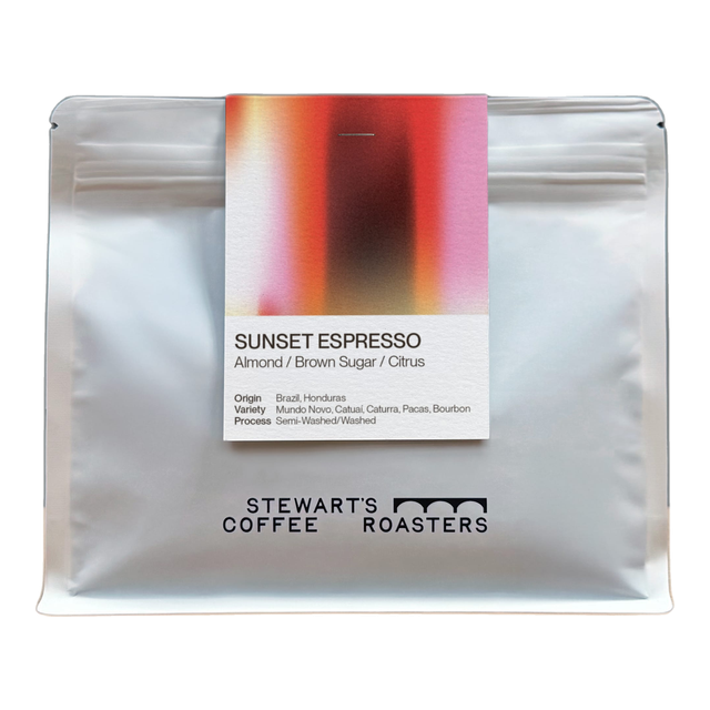 Sunset Espresso, product image from the roaster
