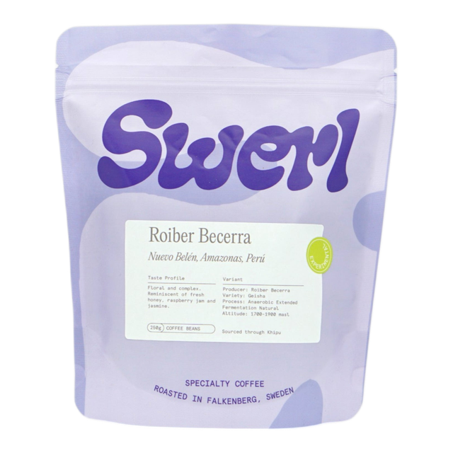 Roiber Becerra Geisha - Peru, product image from the roaster
