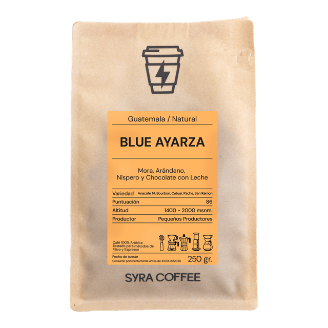 Blue Ayarza, product image from the roaster