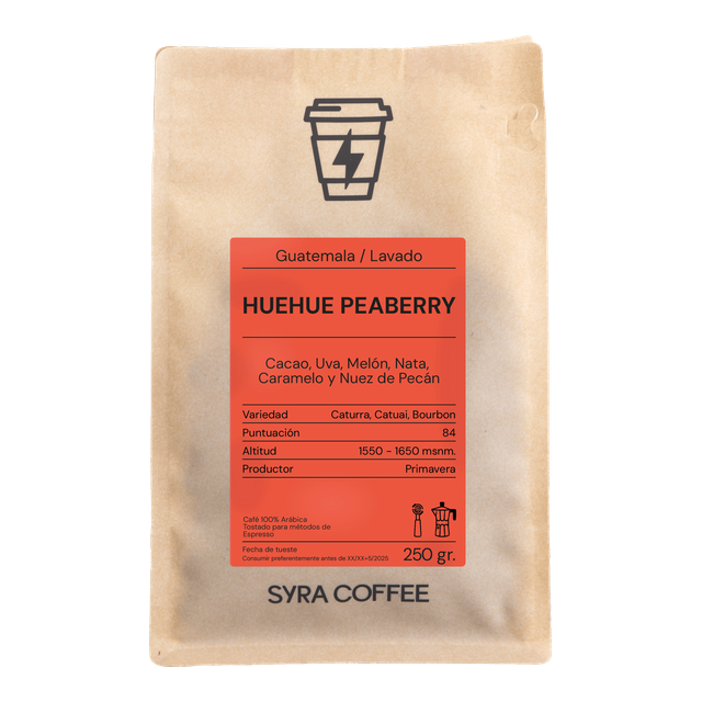 Huehue Peaberry, product image from the roaster