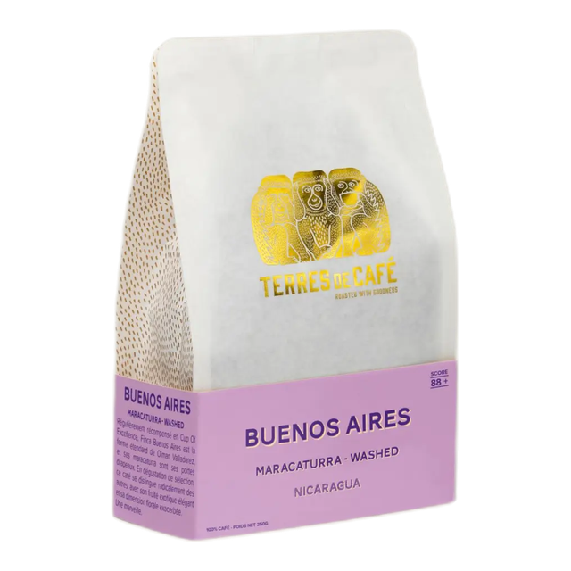 Café Buenos Aires - Maracaturra Washed, product image from the roaster