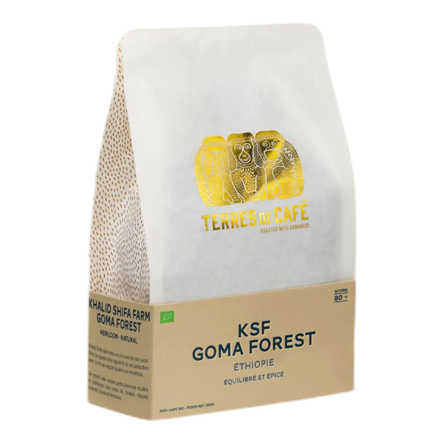 Café KSF Goma Forest Bio, product image from the roaster