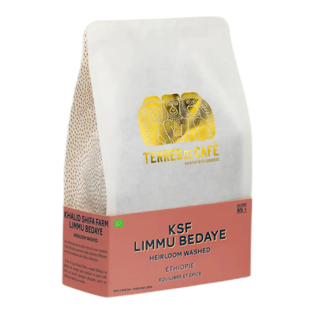 Café KSF Limmu Bedaye Washed Bio, product image from the roaster