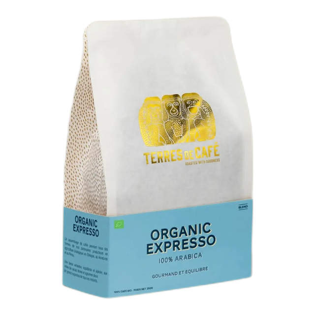 Café Organic Expresso Bio, product image from the roaster