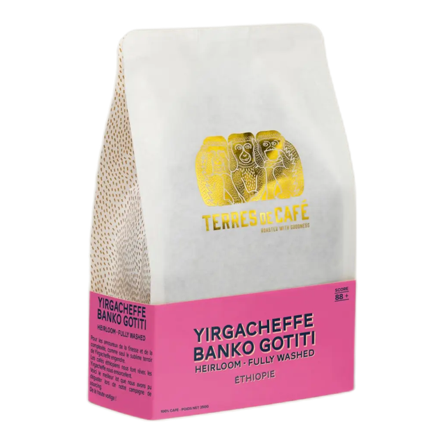 Café Yirgacheffe Banko Gotiti, product image from the roaster