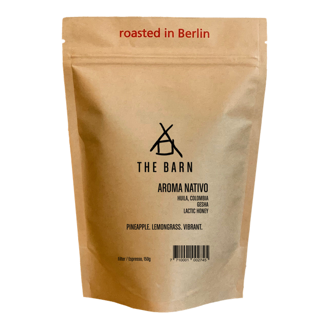 AROMA NATIVO GESHA, product image from the roaster
