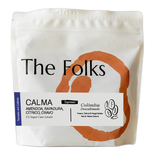 Calma Decaf, product image from the roaster