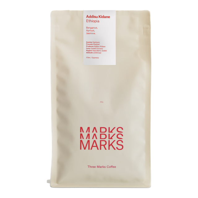 Addisu Kidane, product image from the roaster