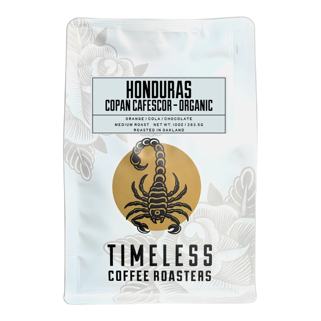 Honduras Copan Cafescor Organic, product image from the roaster