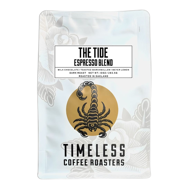 The Tide Espresso Blend, product image from the roaster