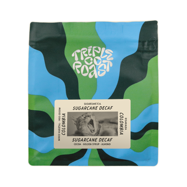 Colombia Sugarcane Decaf, product image from the roaster