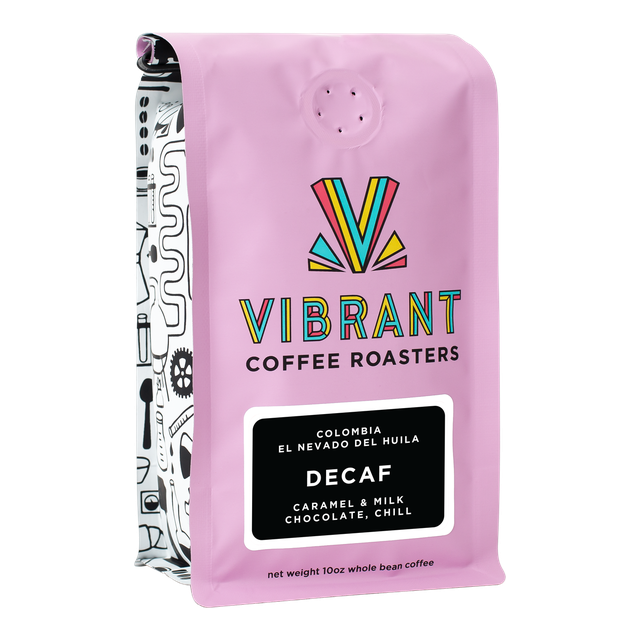 DECAF Colombia El Nevado del Huila, product image from the roaster