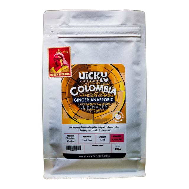 Ginger Anaerobic, Colombia, product image from the roaster