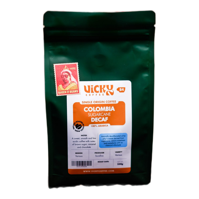 Sugarcane Decaf, Colombia, product image from the roaster