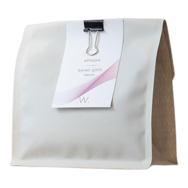 Ethiopia Banko Gotiti, product image from the roaster