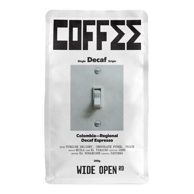 COLOMBIA | REGIONAL - DECAF ESPRESSO, product image from the roaster