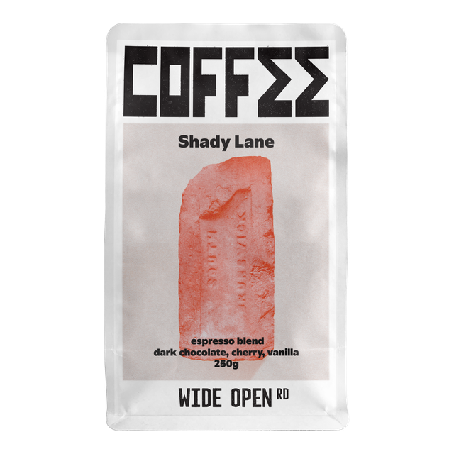 SHADY LANE ESPRESSO BLEND, product image from the roaster