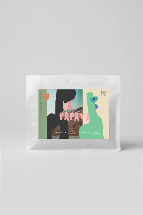 Ecuador La Papaya Typica Mejorado, product image from the roaster