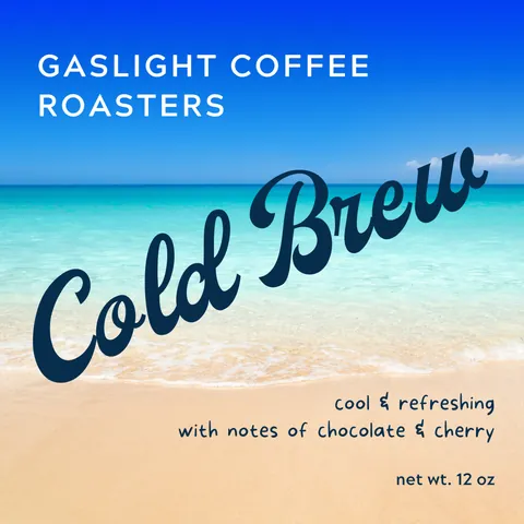Cold Brew Beans, product image from the roaster