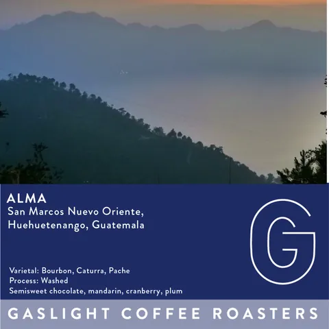 Guatemala ALMA San Marcos Nuevo Oriente, product image from the roaster