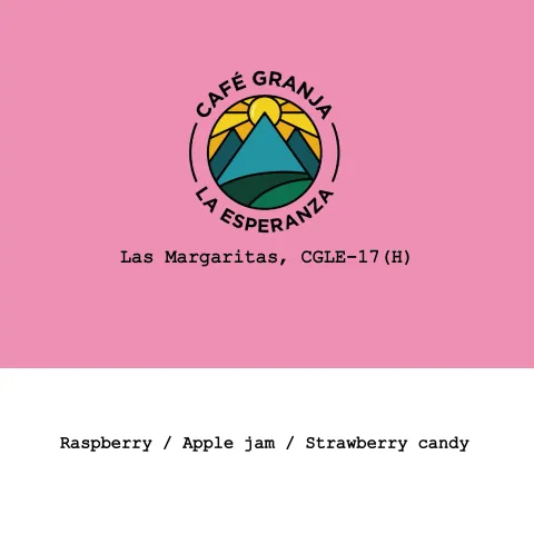 Colombia CGLE-Las Margaritas CGLE-17 Honey, product image from the roaster
