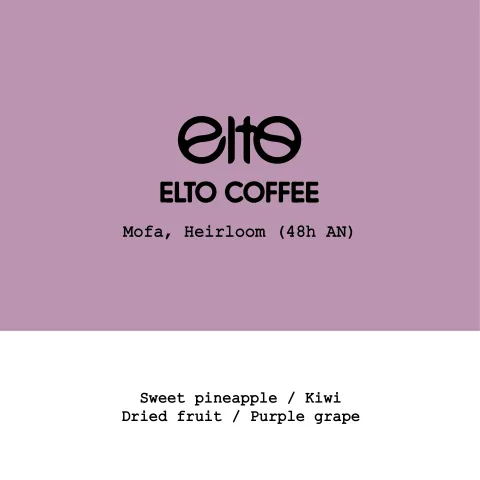 Ethiopia Elto Coffee-Elora Heirloom 48h Anaerobic natural, product image from the roaster