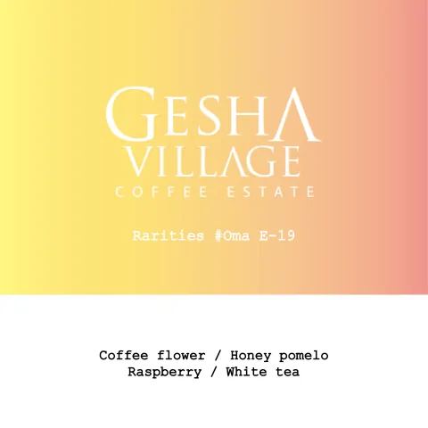 Ethiopia Gesha Village-Oma Gesha1931 Mossto Honey Rarities#Oma E-19, product image from the roaster