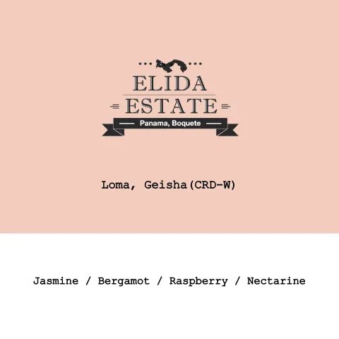 Panama Elida estate-Loma Geisha CRD MEC. washed #040426, product image from the roaster