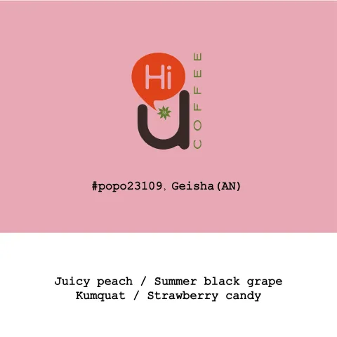 Panama HiU Coffee -Finca Emporio Geisha Anaerobic natural #Popo23109, product image from the roaster