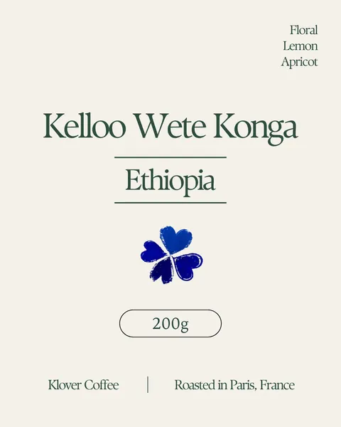 Ethiopia Kelloo Wete Konga, product image from the roaster