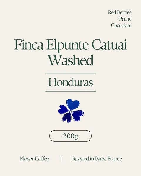 Honduras Finca Elpuente Catuai Washed, product image from the roaster