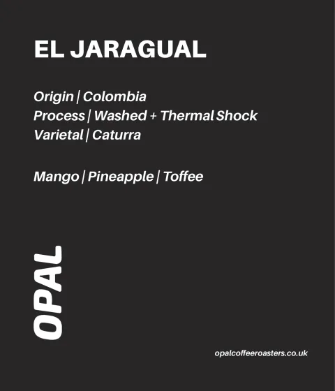 El Jaragual Colombia, product image from the roaster
