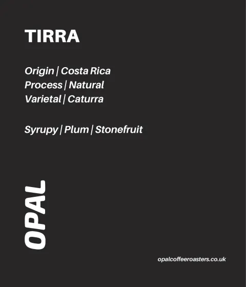 Tirra Costa Rica, product image from the roaster