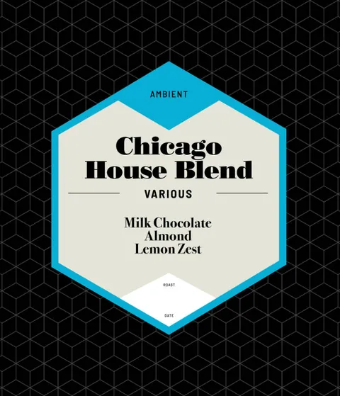 Chicago House Blend, product image from the roaster