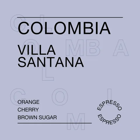 Colombia, Villa Santana, product image from the roaster