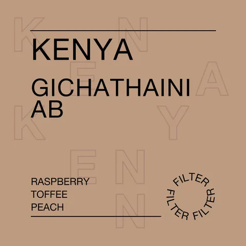 Kenya, Gichathaini AB, product image from the roaster