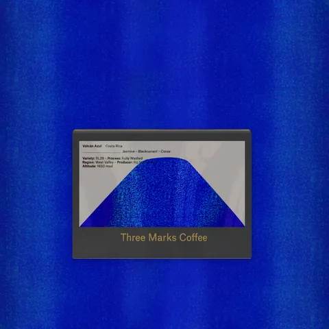 Volcán Azul - Fully Washed, product image from the roaster