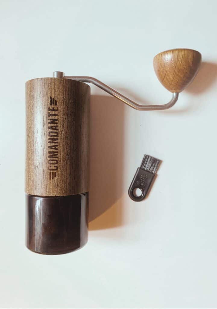 steps to clean a coffee grinder